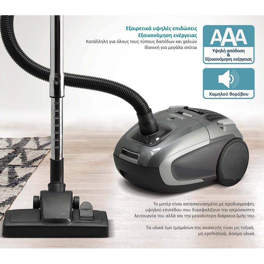 BRUNO ηλεκτρική σκούπα BRN-0136, 800W, 3.5lt, γκρι | eLabstore.gr BRUNO ηλεκτρική σκούπα BRN-0136, 800W, 3.5lt, γκρι | Οικιακός εξοπλισμός | elabstore.gr