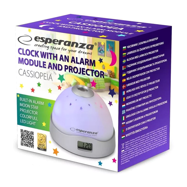 ESPERANZA επιτραπέζιο ρολόι EHC001 με προβολέα & LED, ξυπνητήρι | eLabstore.gr ESPERANZA επιτραπέζιο ρολόι EHC001 με προβολέα & LED, ξυπνητήρι | Οικιακός εξοπλισμός | elabstore.gr