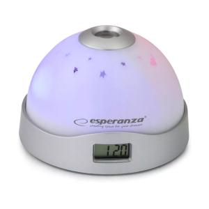 ESPERANZA επιτραπέζιο ρολόι EHC001 με προβολέα & LED, ξυπνητήρι | Οικιακός εξοπλισμός | elabstore.gr