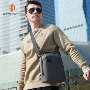 ARCTIC HUNTER τσάντα ώμου K00579, με θήκη tablet, 6L, γκρι | Προσωπική Φροντίδα | elabstore.gr