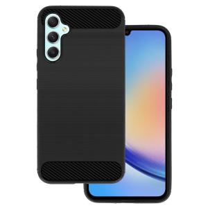 POWERTECH θήκη Carbon MOB-1866 για Samsung Galaxy A34 5G, μαύρη | Αξεσουάρ κινητών | elabstore.gr