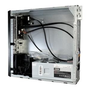 POWERTECH PC Case PT-1098 με 250W PSU, Mini-ITX, 280x93x290mm, μαύρο | PC & Αναβάθμιση | elabstore.gr