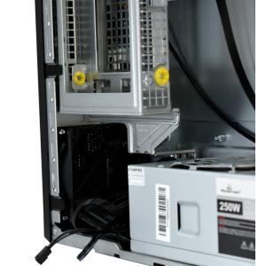 POWERTECH PC Case PT-1098 με 250W PSU, Mini-ITX, 280x93x290mm, μαύρο | PC & Αναβάθμιση | elabstore.gr