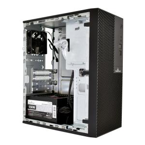 POWERTECH PC Case PT-1101 με 550W PSU, Micro-ATX, 265x168x353mm, μαύρο | PC & Αναβάθμιση | elabstore.gr
