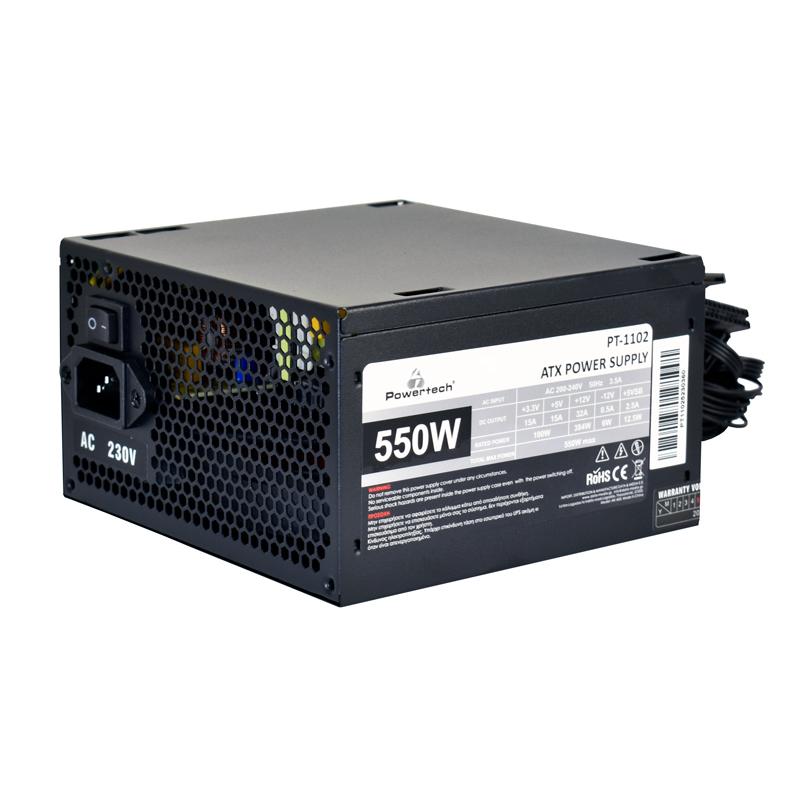 POWERTECH τροφοδοτικό για PC PT-1102, 550W, ATX, 120mm Fan | eLabstore.gr POWERTECH τροφοδοτικό για PC PT-1102, 550W, ATX, 120mm Fan | PC & Αναβάθμιση | elabstore.gr