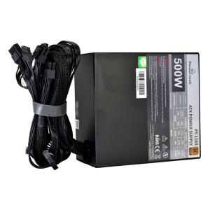 POWERTECH τροφοδοτικό για PC PT-1103, 80Plus Bronze, 500W ATX, 140mm Fan | PC & Αναβάθμιση | elabstore.gr
