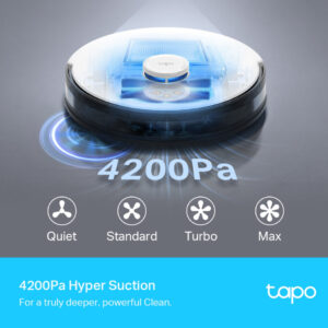 TP-LINK ρομποτική σκούπα Tapo RV30, LiDAR & Gyro, 4200Pa, Ver 1.2 | eLabstore.gr TP-LINK ρομποτική σκούπα Tapo RV30, LiDAR & Gyro, 4200Pa, Ver 1.2 | Οικιακός εξοπλισμός | elabstore.gr