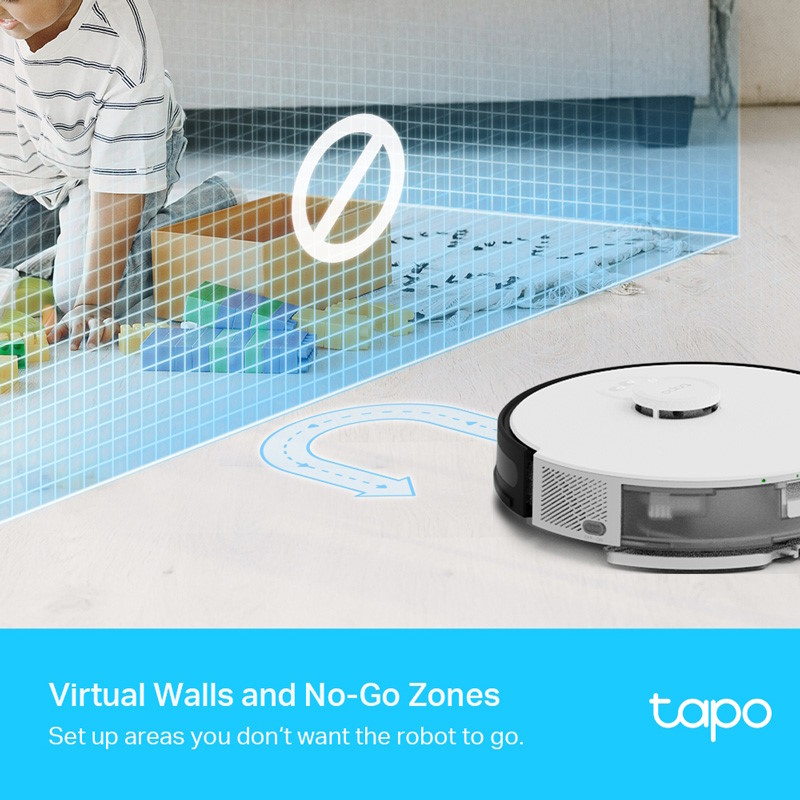 TP-LINK ρομποτική σκούπα Tapo RV30, LiDAR & Gyro, 4200Pa, Ver 1.2 | eLabstore.gr TP-LINK ρομποτική σκούπα Tapo RV30, LiDAR & Gyro, 4200Pa, Ver 1.2 - Image 6
