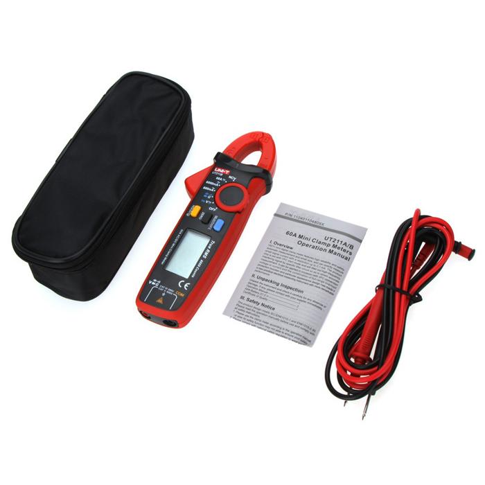 UNI-T μίνι ψηφιακή αμπεροτσιμπίδα UT211B, 60A AC/DC, NCV, True RMS | eLabstore.gr UNI-T μίνι ψηφιακή αμπεροτσιμπίδα UT211B, 60A AC/DC, NCV, True RMS | Εργαλεία | elabstore.gr