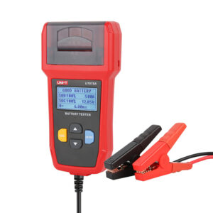 UNI-T tester μπαταρίας αυτοκινήτων UT675A με κροκοδειλάκια & εκτυπωτή | Εργαλεία | elabstore.gr