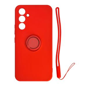 VENNUS θήκη Silicone Ring VNS-0072 για Samsung Galaxy A34 5G, κόκκινη | Αξεσουάρ κινητών | elabstore.gr