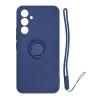 VENNUS θήκη Silicone Ring VNS-0073 για Samsung Galaxy A34 5G, μπλε | Αξεσουάρ κινητών | elabstore.gr