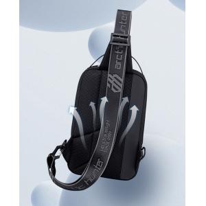ARCTIC HUNTER τσάντα Crossbody XB00541, με θήκη tablet, 4L, μαύρη | Προσωπική Φροντίδα | elabstore.gr