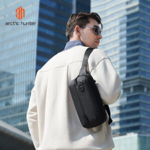 ARCTIC HUNTER τσάντα μέσης Y00557, 3L, μαύρη | eLabstore.gr
