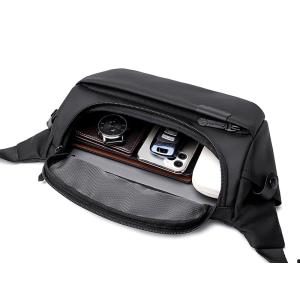 ARCTIC HUNTER τσάντα Crossbody Y00565 με θήκη tablet, 4L, μαύρη | Προσωπική Φροντίδα | elabstore.gr