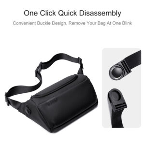 ARCTIC HUNTER τσάντα Crossbody Y00565 με θήκη tablet, 4L, μαύρη | Προσωπική Φροντίδα | elabstore.gr