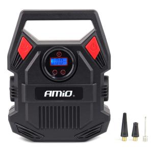 AMIO συμπιεστής αέρος αυτοκινήτου 02642, με LED, 12V, 150PSI/10bar | Gadgets - Αξεσουάρ | elabstore.gr