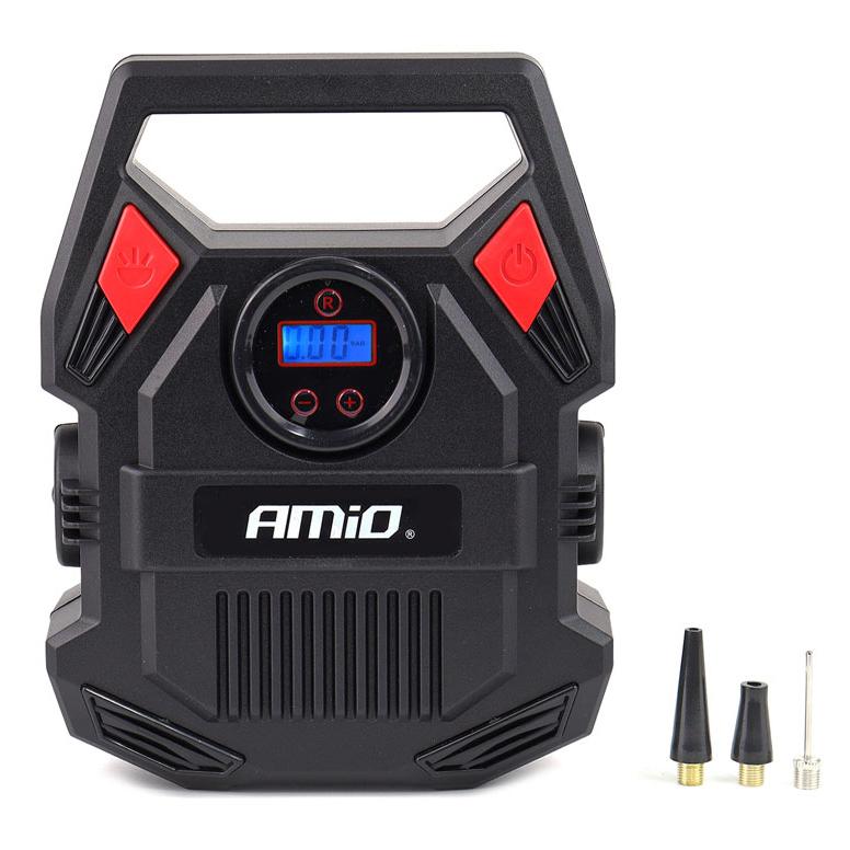 AMIO συμπιεστής αέρος αυτοκινήτου 02642, με LED, 12V, 150PSI/10bar | eLabstore.gr AMIO συμπιεστής αέρος αυτοκινήτου 02642, με LED, 12V, 150PSI/10bar | Gadgets - Αξεσουάρ | elabstore.gr