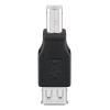 GOOBAY αντάπτορας USB σε USB Type B 50291, θηλυκό σε αρσενικό, μαύρος | Καλώδια - Αντάπτορες | elabstore.gr