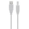 GOOBAY καλώδιο USB σε USB Type B 68712, 1.8m, 480Mbps, γκρι | Καλώδια - Αντάπτορες | elabstore.gr