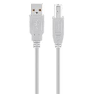 GOOBAY καλώδιο USB σε USB Type B 68712, 1.8m, 480Mbps, γκρι | Καλώδια - Αντάπτορες | elabstore.gr