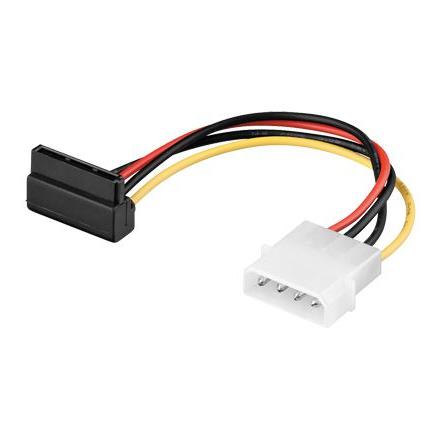 GOOBAY καλώδιο τροφοδοσίας 4 pin σε SATA 93030, 0.13m | Καλώδια - Αντάπτορες | elabstore.gr