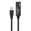 GOOBAY καλώδιο προέκτασης USB 3.0 95727, active, 5Gbps, 5m, μαύρο | Καλώδια - Αντάπτορες | elabstore.gr