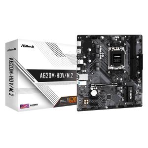 ASROCK μητρική A620M-HDV/M.2, 2x DDR5, AM5, USB 3.2, mATX | PC & Αναβάθμιση | elabstore.gr