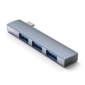 ORICO USB-C hub AH-W13 με 3x USB θύρες, 5Gbps, γκρι | Συνοδευτικά PC | elabstore.gr