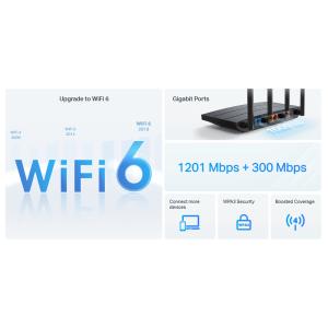 TP-LINK Router Archer AX12, WiFi 6, 1.5Gbps AX1500, Dual Band, Ver. 1.0 | Δικτυακά | elabstore.gr