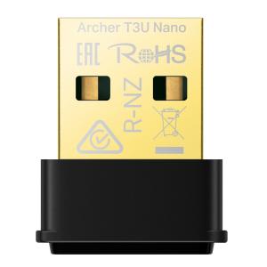 TP-LINK Wireless USB Adapter AC1300 Archer T3U Nano, MU-MIMO, Ver. 1.0 | Δικτυακά | elabstore.gr