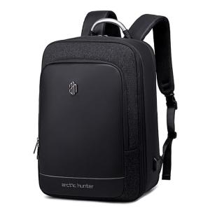 ARCTIC HUNTER τσάντα πλάτης B00227L με θήκη laptop 17", 41L, USB, μαύρη | Προσωπική Φροντίδα | elabstore.gr