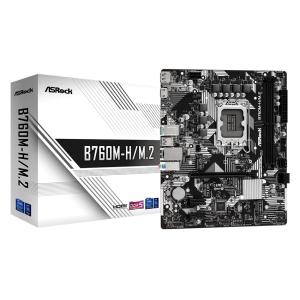 ASROCK μητρική B760M-H/M.2, 2x DDR5, s1700, USB 3.2, mATX | PC & Αναβάθμιση | elabstore.gr