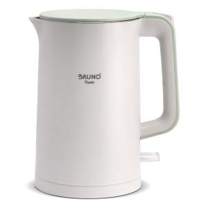BRUNO βραστήρας BRN-0140 με διπλό τοίχωμα, 1.7L, strix, 2200W, λευκός | Οικιακός εξοπλισμός | elabstore.gr
