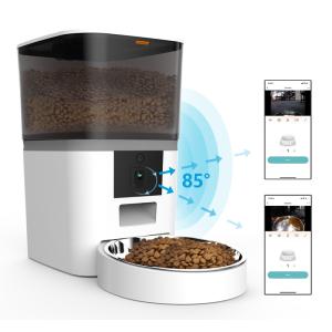 BRUNO smart ταΐστρα κατοικίδιων BRN-0148 με κάμερα, 6L, Wi-Fi, λευκή | eLabstore.gr