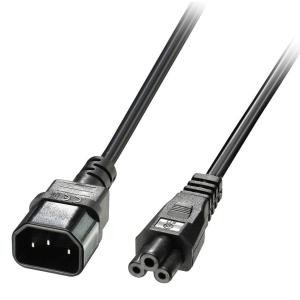 POWERTECH καλώδιο τροφοδοσίας CAB-P034, 0.75mm², 1m, μαύρο | Καλώδια - Αντάπτορες | elabstore.gr