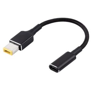 POWERTECH καλώδιο τροφοδοσίας CAB-UC077, USB-C σε slim tip Lenovo, μαύρο | Αξεσουάρ για Laptop | elabstore.gr