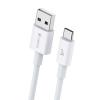 CELEBRAT καλώδιο USB-C σε USB CB-24C, 3A, 1.2m, λευκό | Καλώδια - Αντάπτορες | elabstore.gr