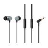 CELEBRAT earphones με μικρόφωνο D10, 3.5mm, 1.2m, μαύρα | Αξεσουάρ κινητών | elabstore.gr
