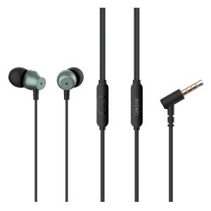 CELEBRAT earphones με μικρόφωνο D11, 3.5mm, 1.2m, μαύρα | Αξεσουάρ κινητών | elabstore.gr