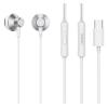 CELEBRAT earphones με μικρόφωνο D14, USB-C, 1.2m, λευκά | eLabstore.gr CELEBRAT earphones με μικρόφωνο D14, USB-C, 1.2m, λευκά | Αξεσουάρ κινητών | elabstore.gr
