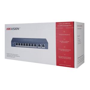 HIKVISION Unmanaged Switch DS-3E0310P-E/M, 8x PoE ports, 60W, 100Mbps | eLabstore.gr HIKVISION Unmanaged Switch DS-3E0310P-E/M, 8x PoE ports, 60W, 100Mbps | Δικτυακά | elabstore.gr