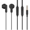 CELEBRAT earphones με μικρόφωνο G23, 3.5mm, 1.2m, μαύρα | Αξεσουάρ κινητών | elabstore.gr