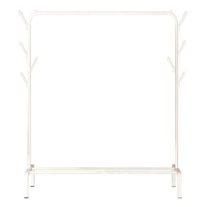 Κρεμάστρα δαπέδου HUH-0127, μεταλλική, 110x40x150cm, λευκή | Οικιακός εξοπλισμός | elabstore.gr