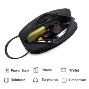 ARCTIC HUNTER τσάντα χειρός K00580, 2.5L, μαύρη | Προσωπική Φροντίδα | elabstore.gr