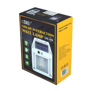 LED ηλιακό φωτιστικό τοίχου LXBK888, αισθητήρας φωτός & κίνησης, 1800mAh | Φωτισμός | elabstore.gr