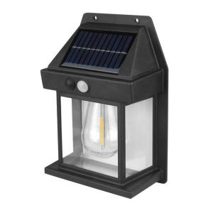 LED ηλιακό φωτιστικό τοίχου LXBK888, αισθητήρας φωτός & κίνησης, 1800mAh | Φωτισμός | elabstore.gr