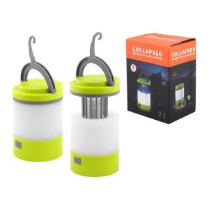 Ηλιακό φορητό φανάρι LXK091 με UV εντομοπαγίδα, LED, 150lm, 2000mAh | Φωτισμός | elabstore.gr