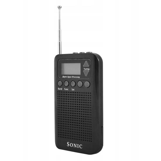 SONIC φορητό ραδιόφωνο R-9388, πτυσσόμενη κεραία, μαύρο | eLabstore.gr SONIC φορητό ραδιόφωνο R-9388, πτυσσόμενη κεραία, μαύρο | Εικόνα & Ήχος | elabstore.gr