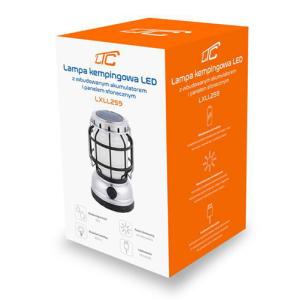 LTC ηλιακό φορητό φανάρι LXLL259, 8W LED, 800lm, 1200mAh, IP65 | eLabstore.gr